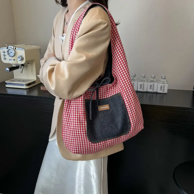 Denim Women's Large Capacity Shoulder Bag 2025
