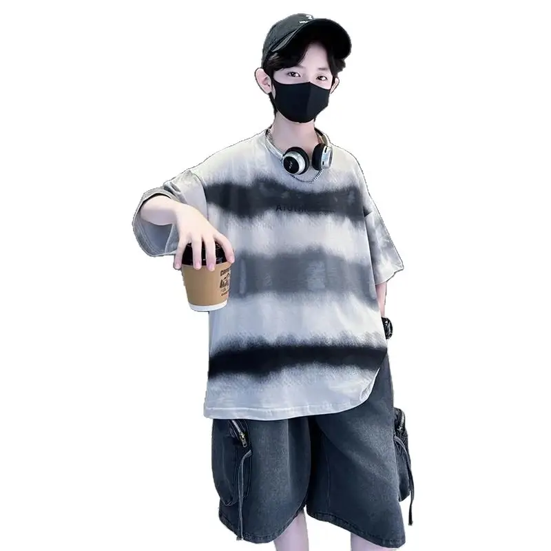 Boys Cotton Printed T-Shirt Summer Wear - Image 7
