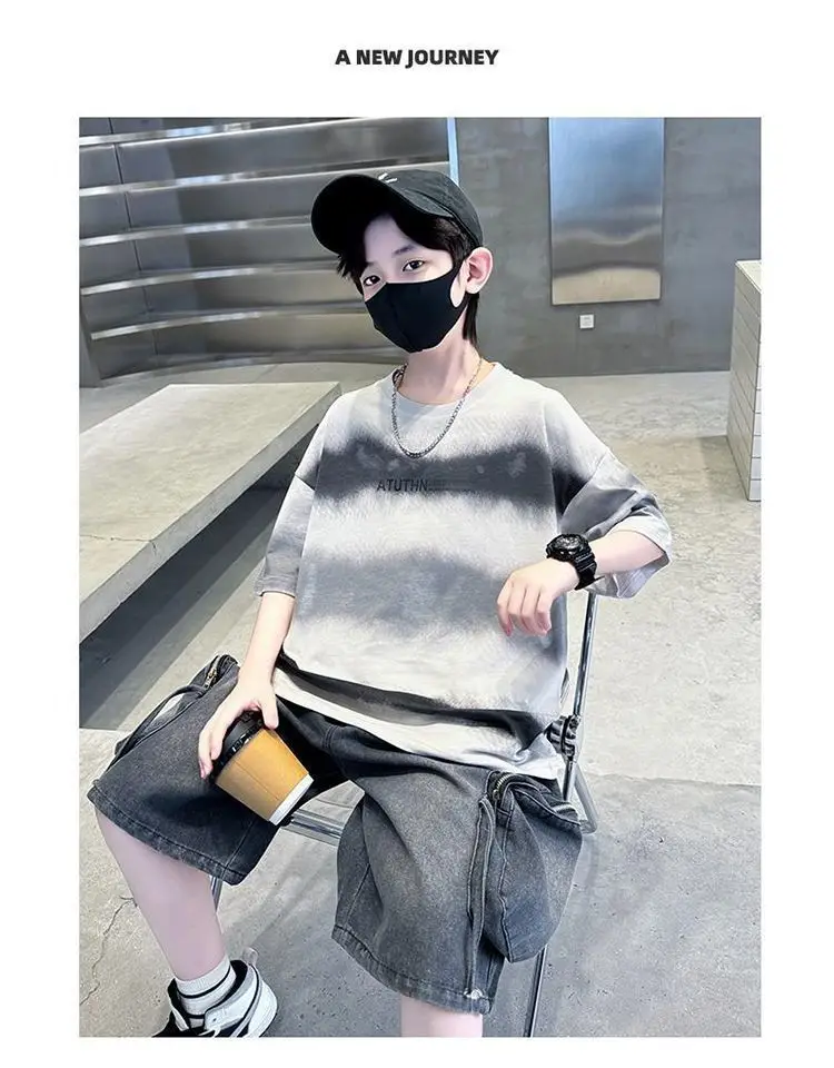 Boys Cotton Printed T-Shirt Summer Wear — feature 17
