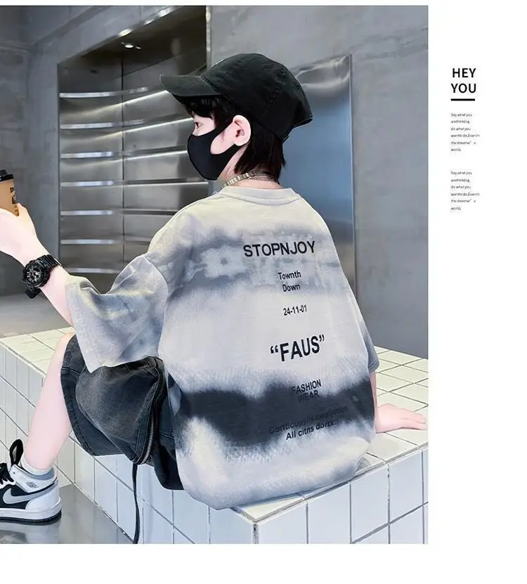 Boys Cotton Printed T-Shirt Summer Wear — feature 19