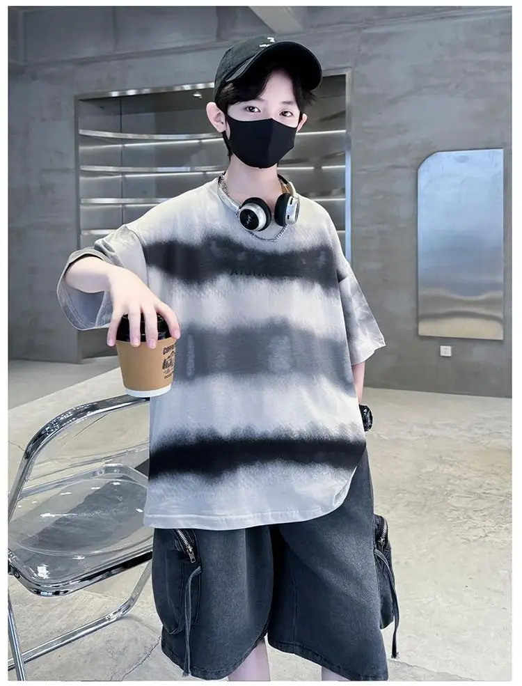 Boys Cotton Printed T-Shirt Summer Wear — feature 20