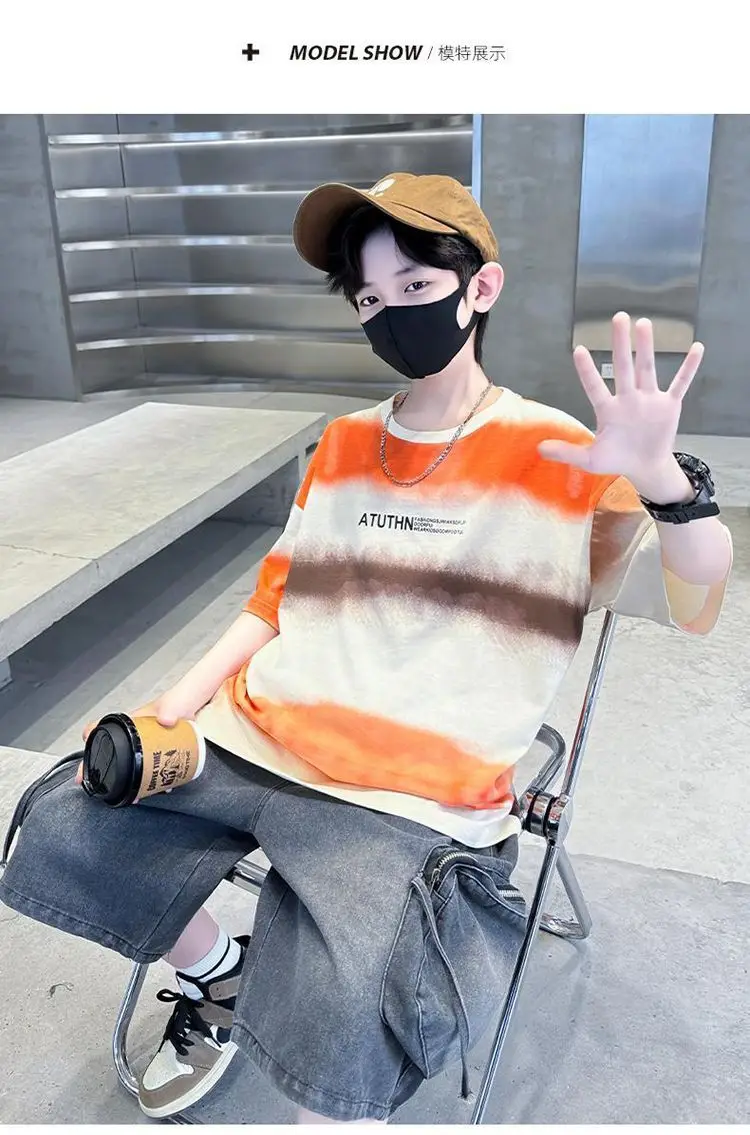 Boys Cotton Printed T-Shirt Summer Wear — feature 7