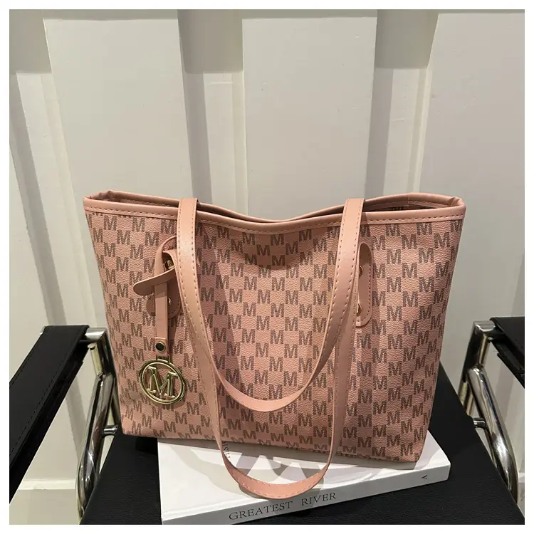 Women's Large Capacity Underarm Bag with Leather Strap — feature 31