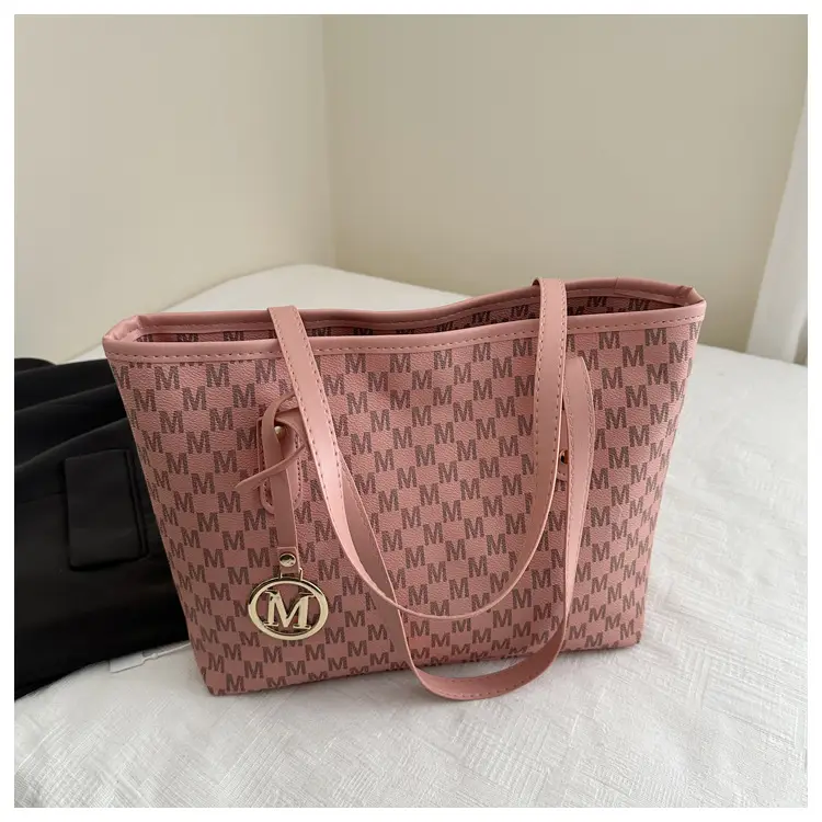 Women's Large Capacity Underarm Bag with Leather Strap — feature 36
