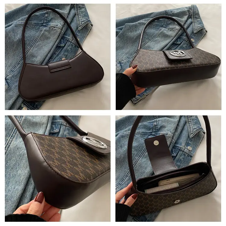 White Letter Pattern Shoulder Bag for Women 2025 — feature 8