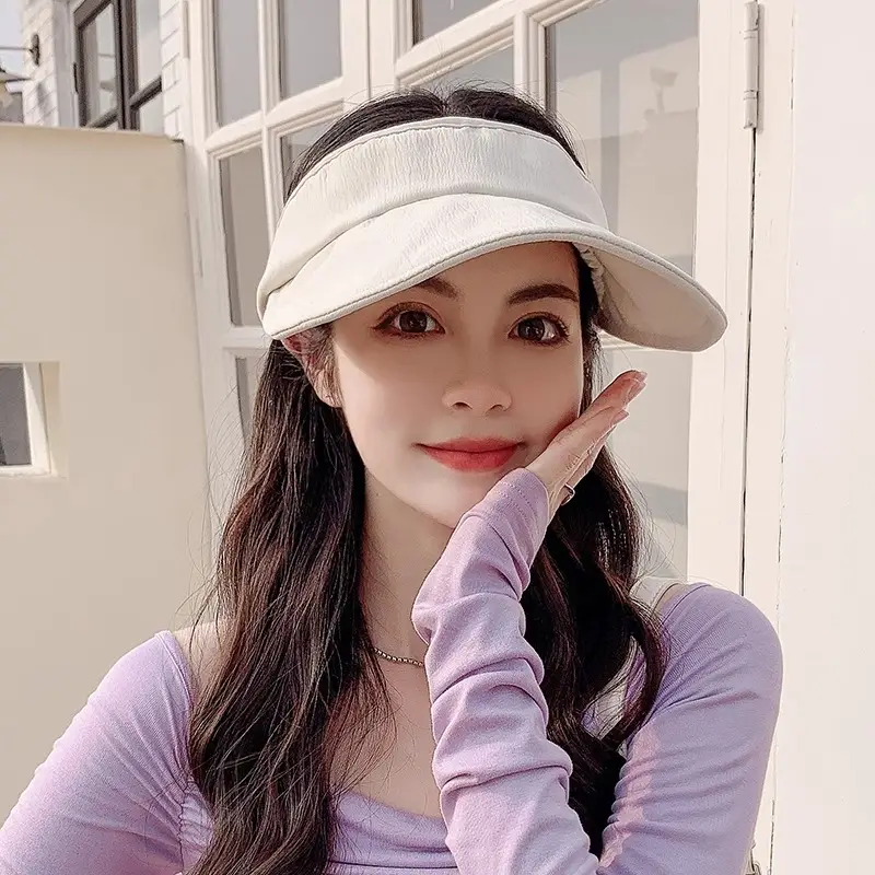 Black Foldable Sun Hat for Girls Boys Travel Sports — feature 5