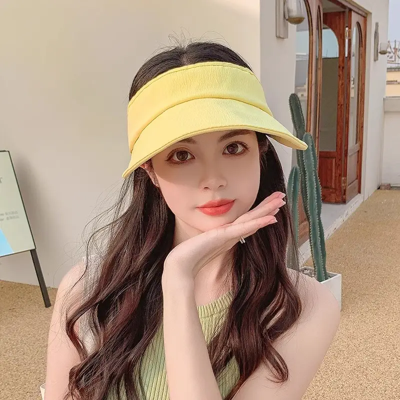 Black Foldable Sun Hat for Girls Boys Travel Sports — feature 7