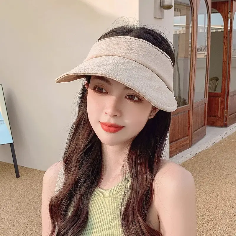 Black Foldable Sun Hat for Girls Boys Travel Sports — feature 9