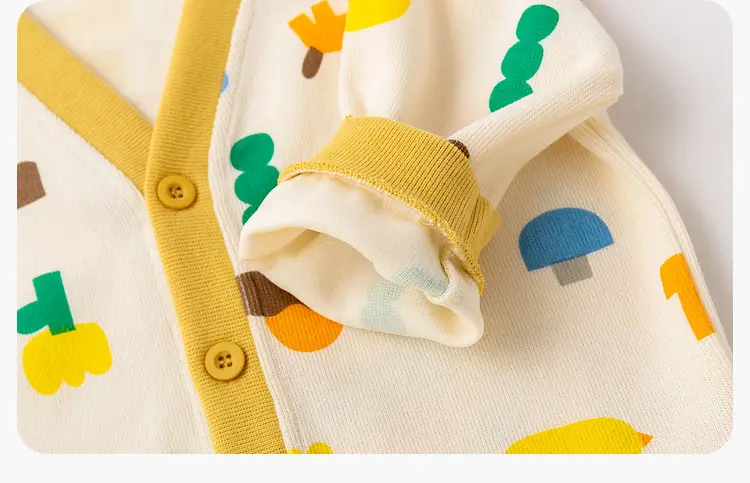 Doodle Kids Strappy Cardigan & T-Shirt Set Pink Yellow — feature 27