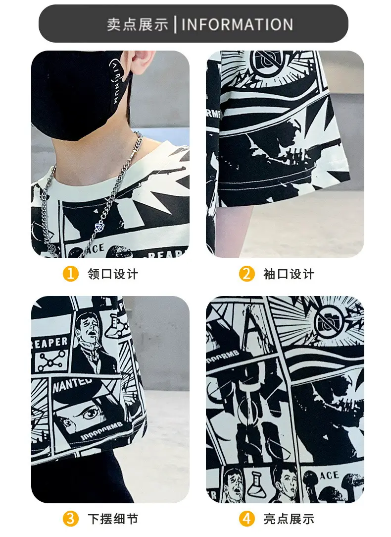 Cotton Printed T-Shirt for Boys Summer Wear — feature 16