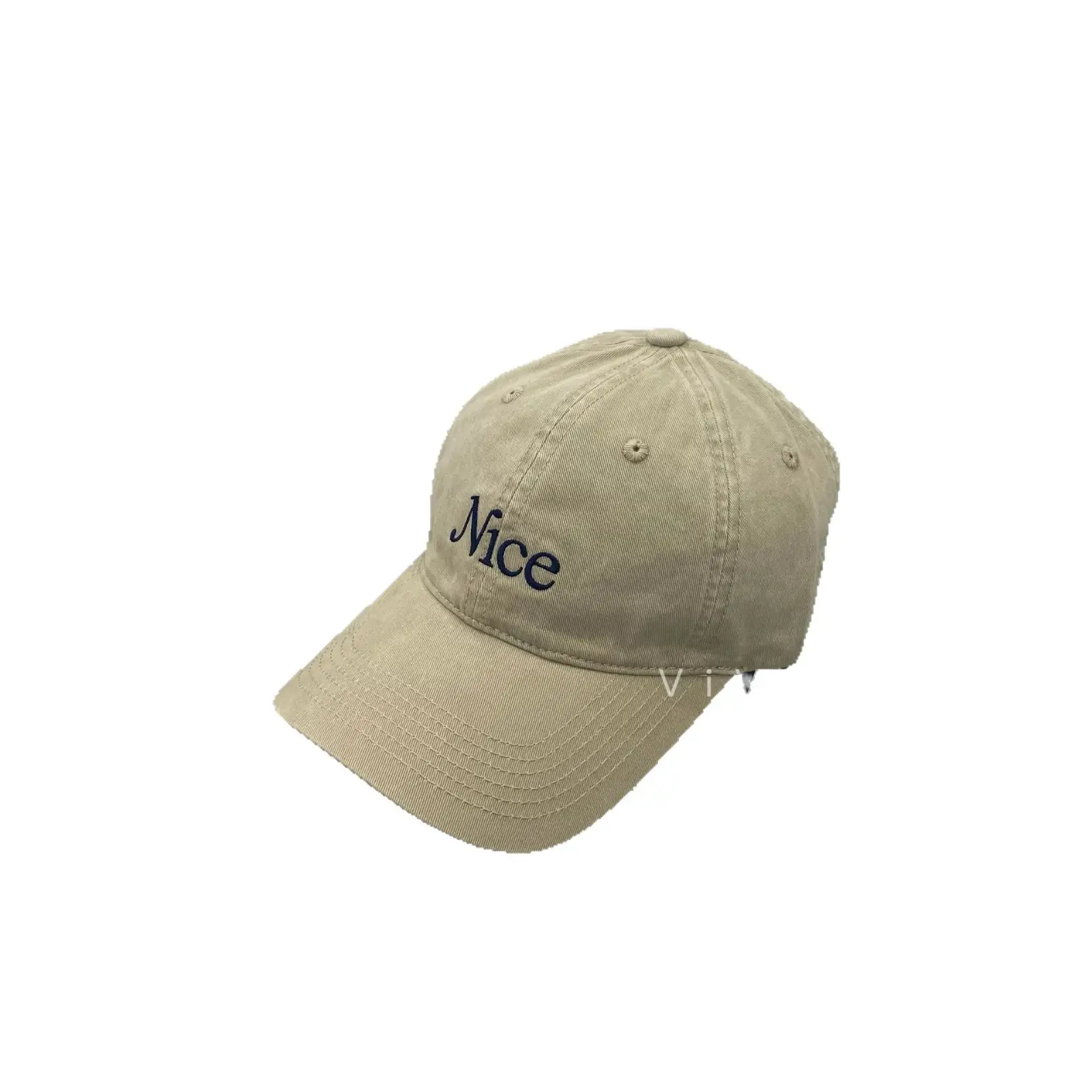 White Embroidered Baseball Cap for Women Men - Image 11
