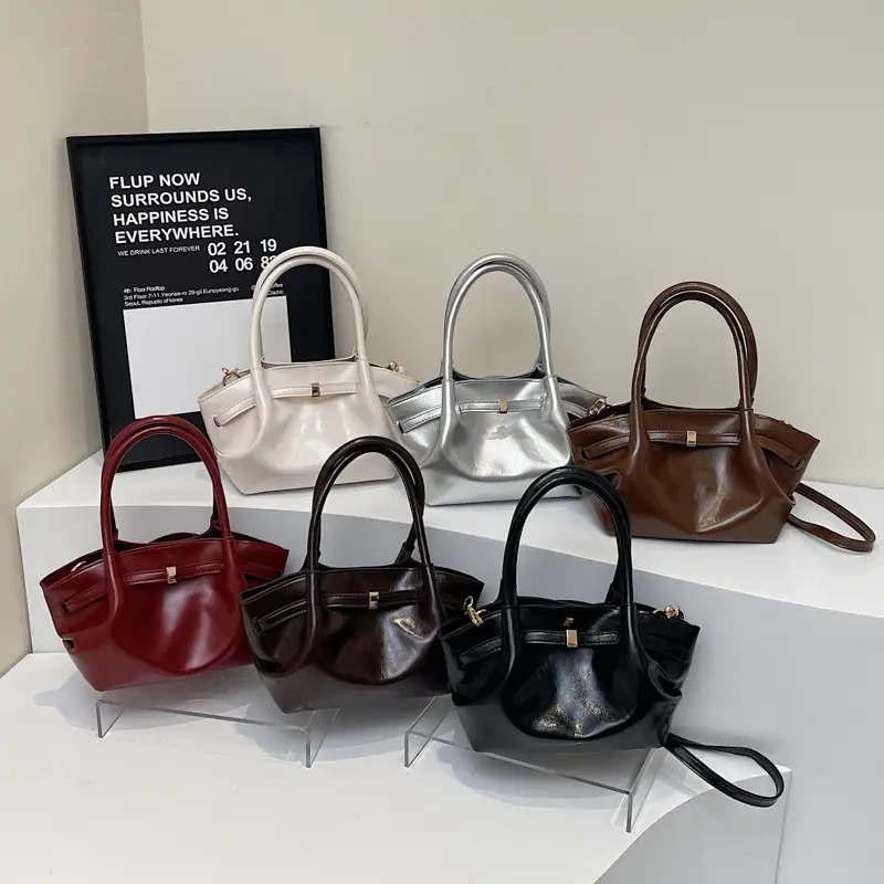2025 Spring New High-end Handheld Fashion Bucket Bag - Image 7