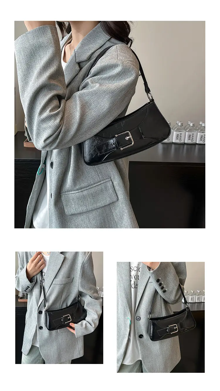 Red Leather Shoulder Messenger Bag for Women 2025 — feature 10