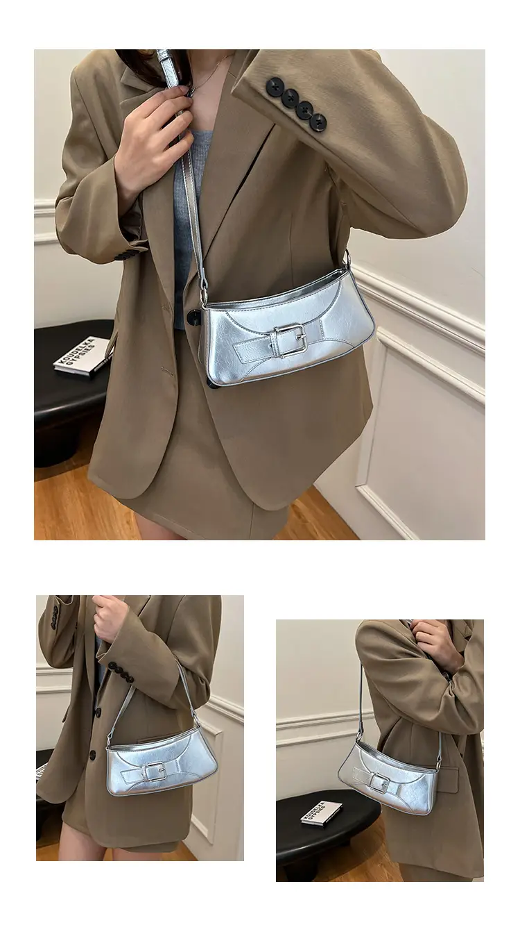Red Leather Shoulder Messenger Bag for Women 2025 — feature 9