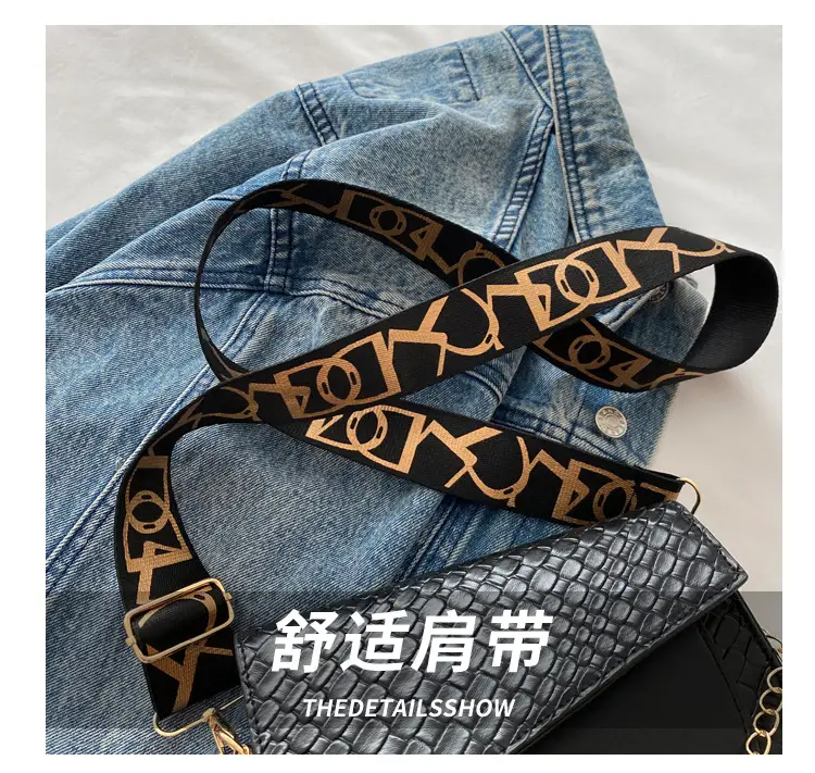 New Color Wide Shoulder Strap Saddle Bag 2025 — feature 4