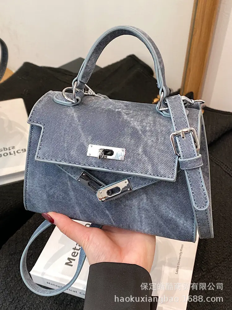 Women Crossbody Bag Pink Suede 2025 New Trend - Image 8