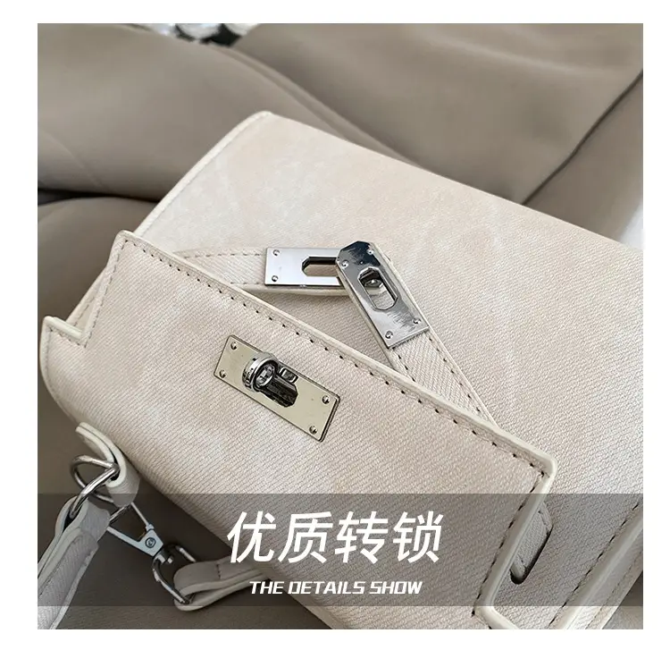 Women Crossbody Bag Pink Suede 2025 New Trend — feature 5