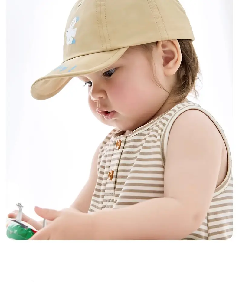 Pink Cotton Baby Cap for Boys Girls Spring Autumn — feature 18
