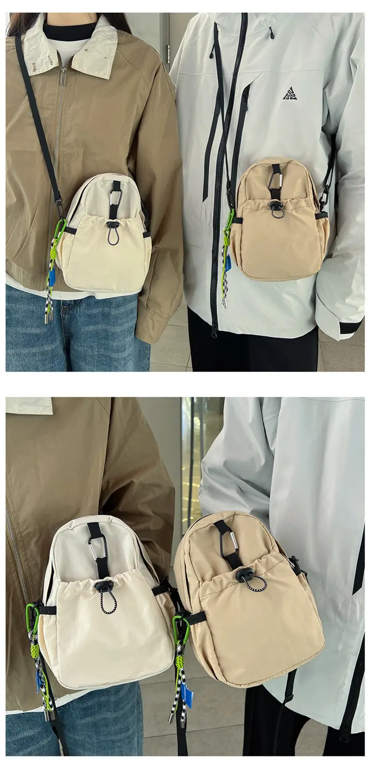 Women's Waterproof Mini Crossbody Bag Light Blue 2025 — feature 17