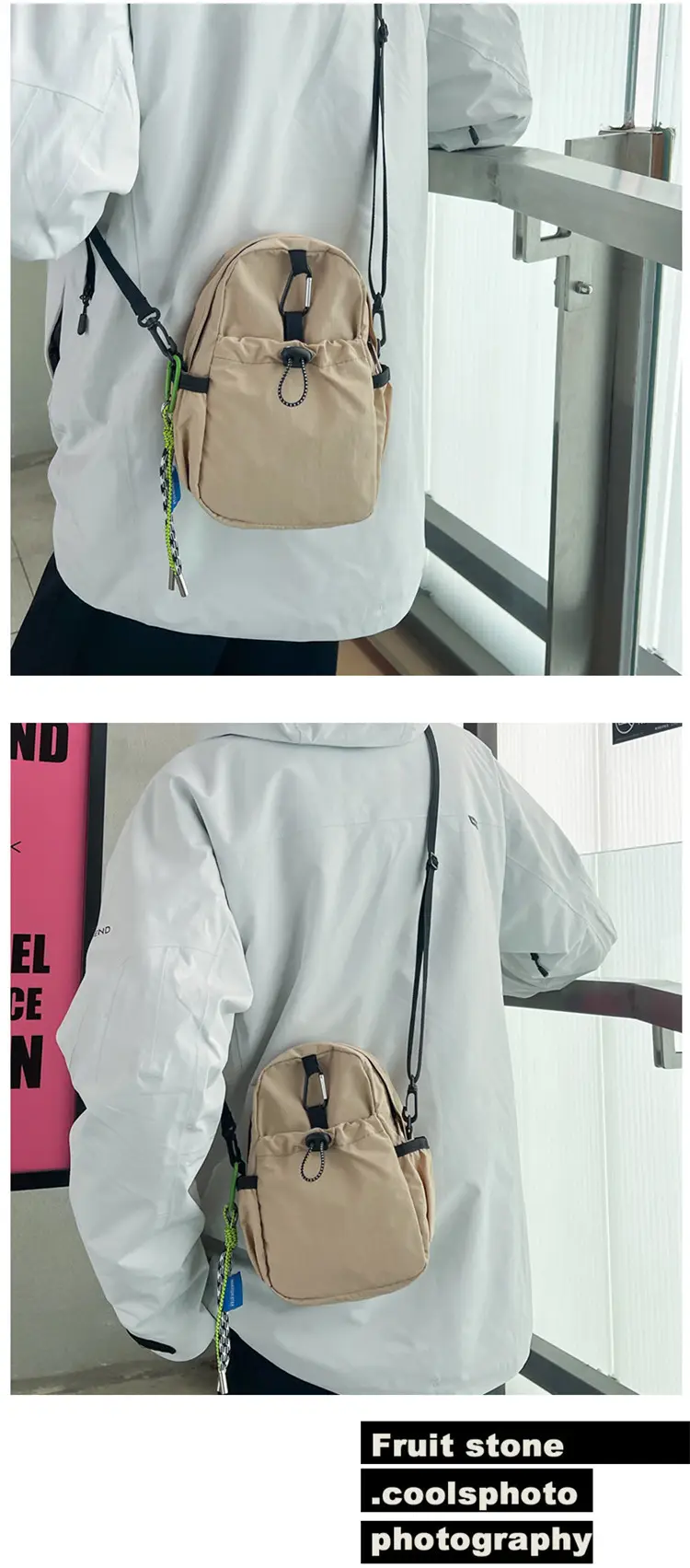 Women's Waterproof Mini Crossbody Bag Light Blue 2025 — feature 27