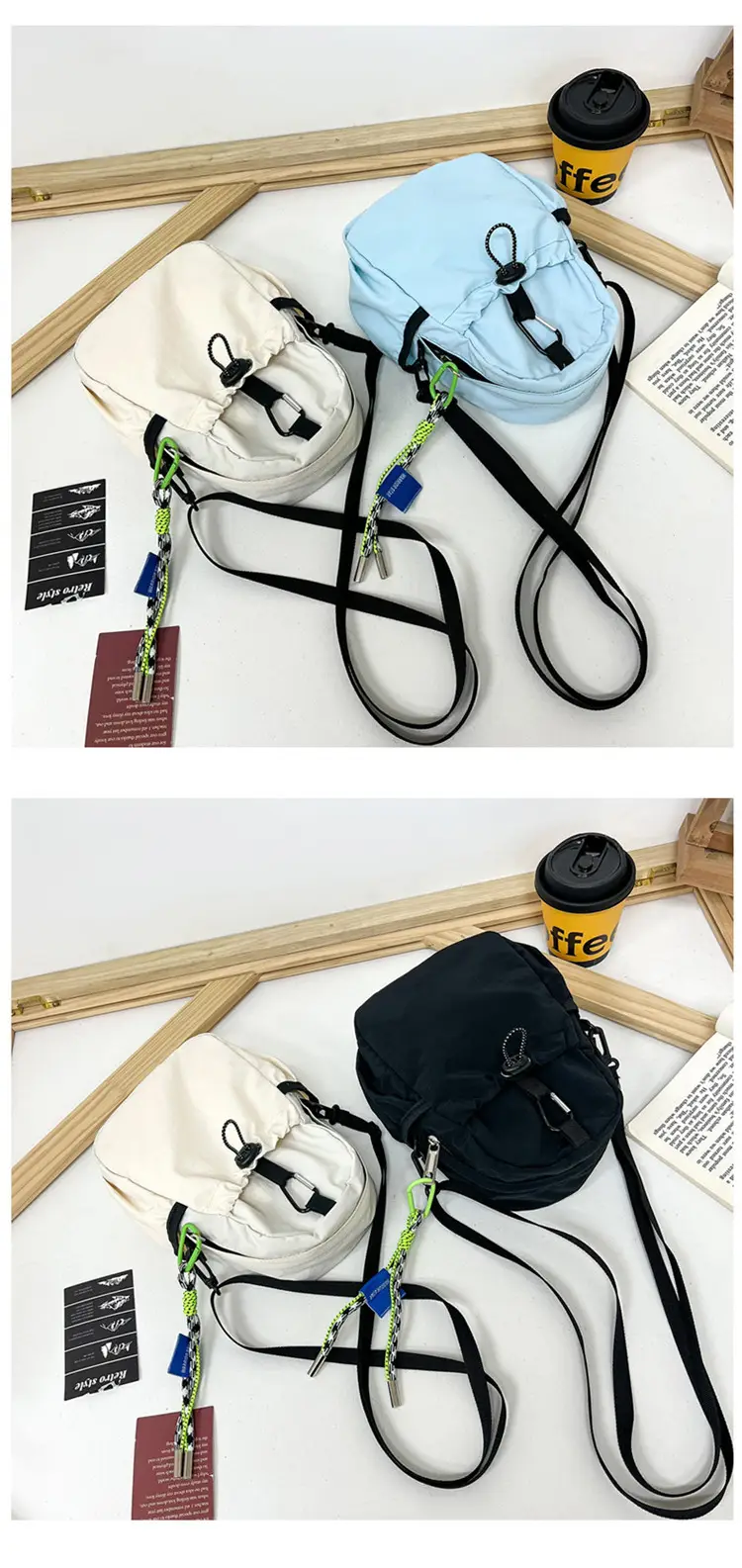 Women's Waterproof Mini Crossbody Bag Light Blue 2025 — feature 30