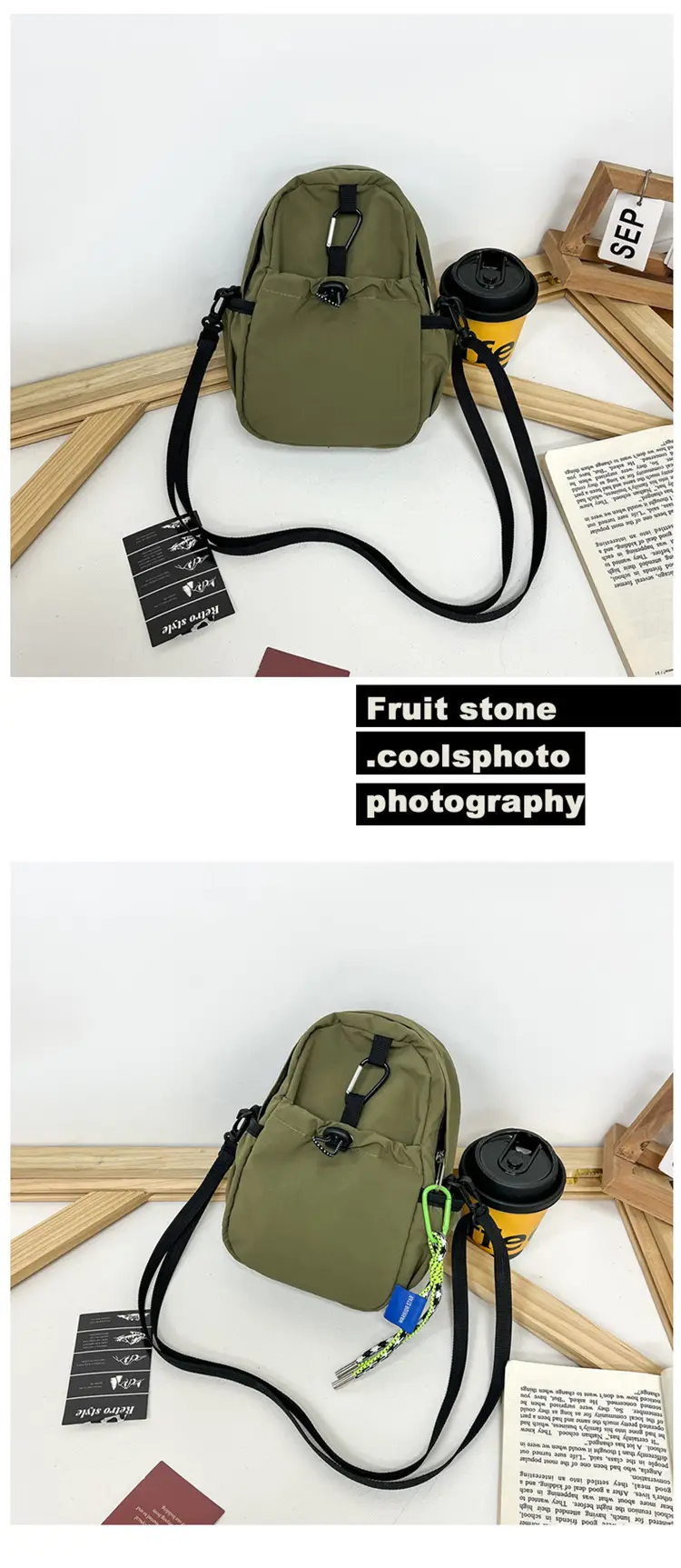Women's Waterproof Mini Crossbody Bag Light Blue 2025 — feature 33