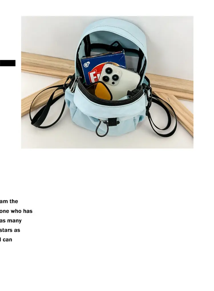 Women's Waterproof Mini Crossbody Bag Light Blue 2025 — feature 44