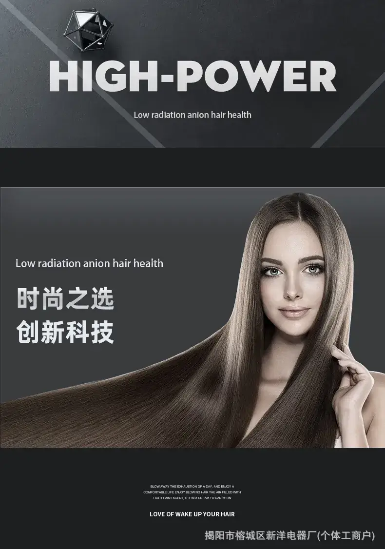 Low Radiation Anionic Hair Dryer for Hair Health — feature 3