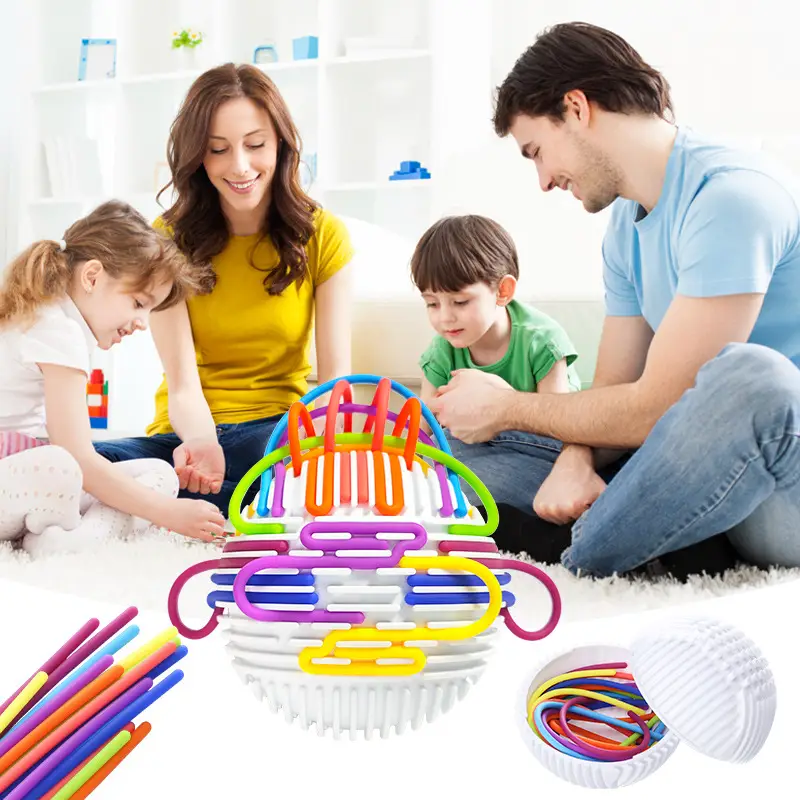 Cross-Border Fidget Toy Sensory Ball Puzzle Silicone Anxiety Training - Image 3