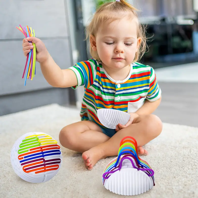 Cross-Border Fidget Toy Sensory Ball Puzzle Silicone Anxiety Training — feature 20