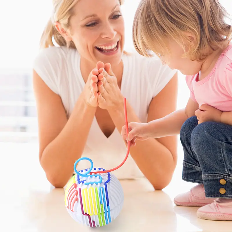 Cross-Border Fidget Toy Sensory Ball Puzzle Silicone Anxiety Training — feature 25
