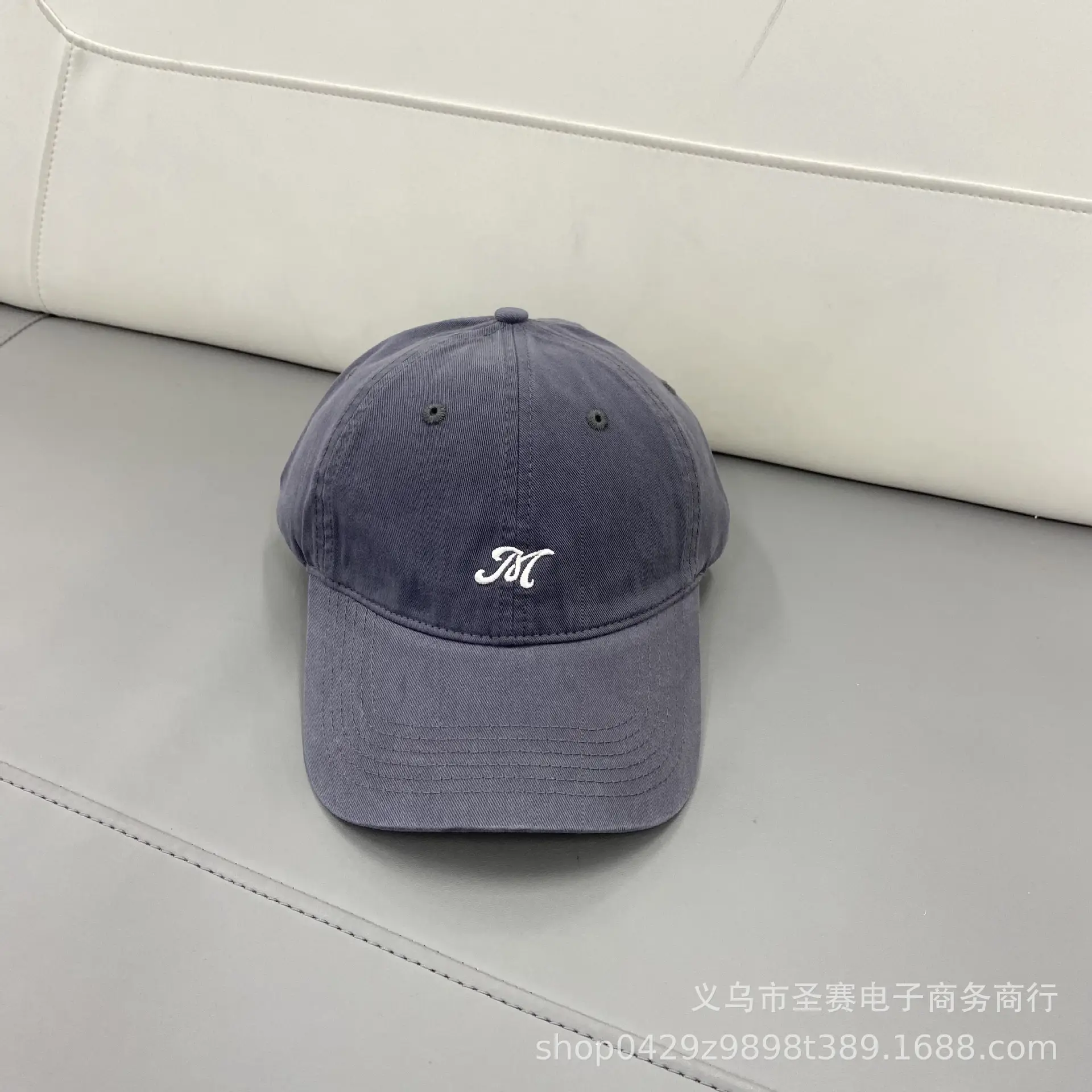 2025 White Letter Embroidered Baseball Cap for Women & Men - Image 11
