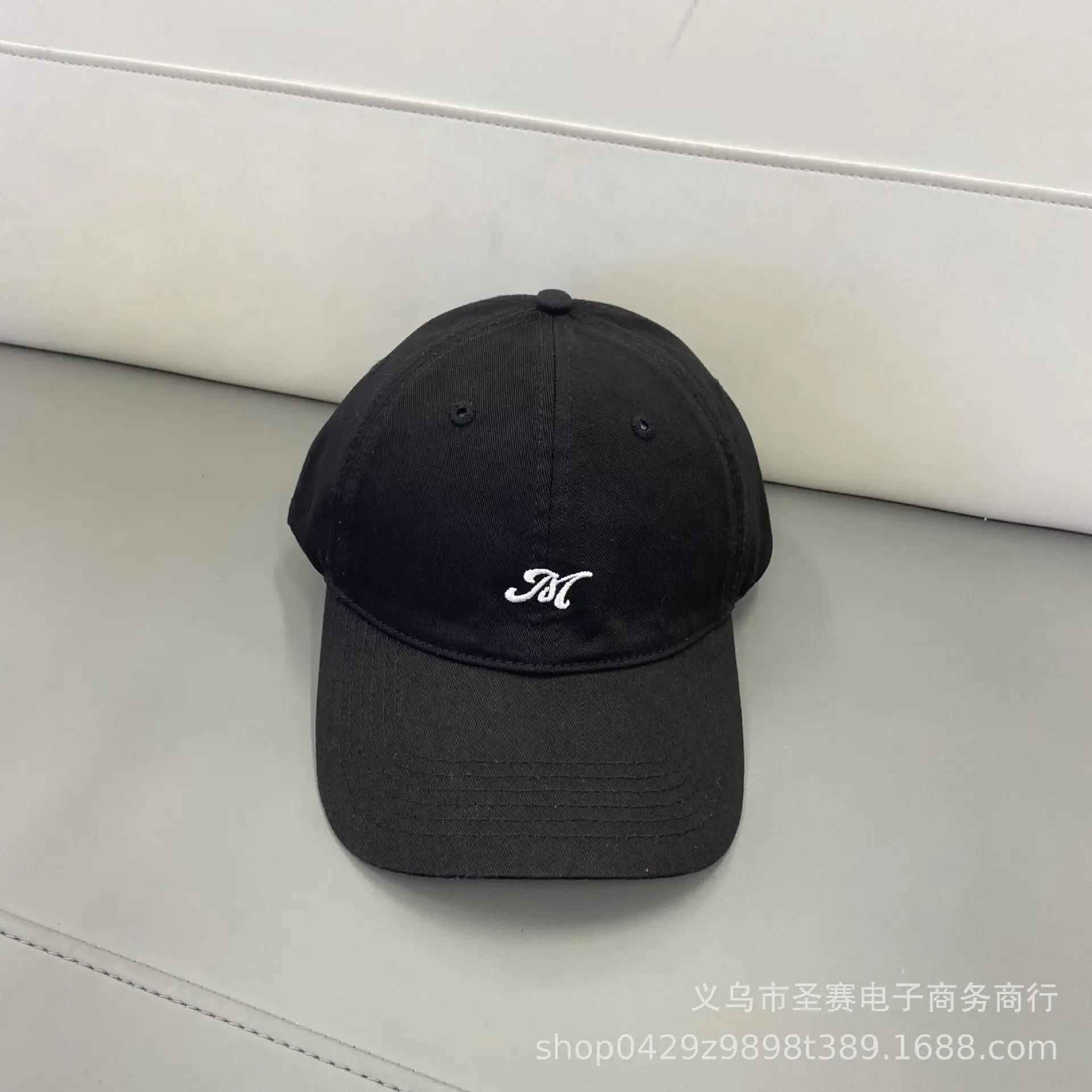 2025 White Letter Embroidered Baseball Cap for Women & Men - Image 12