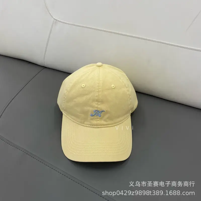 2025 White Letter Embroidered Baseball Cap for Women & Men - Image 3