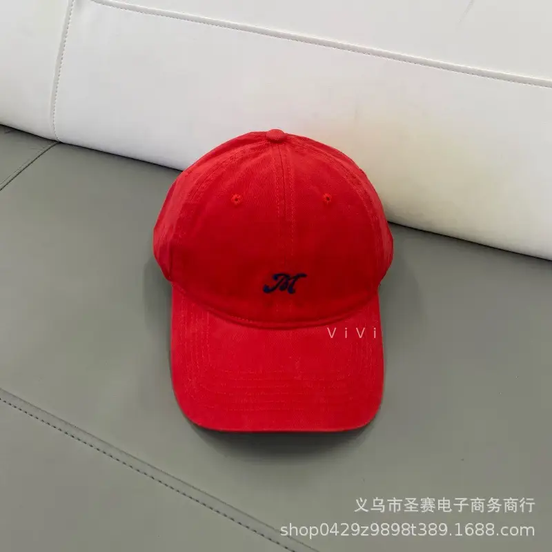 2025 White Letter Embroidered Baseball Cap for Women & Men - Image 5