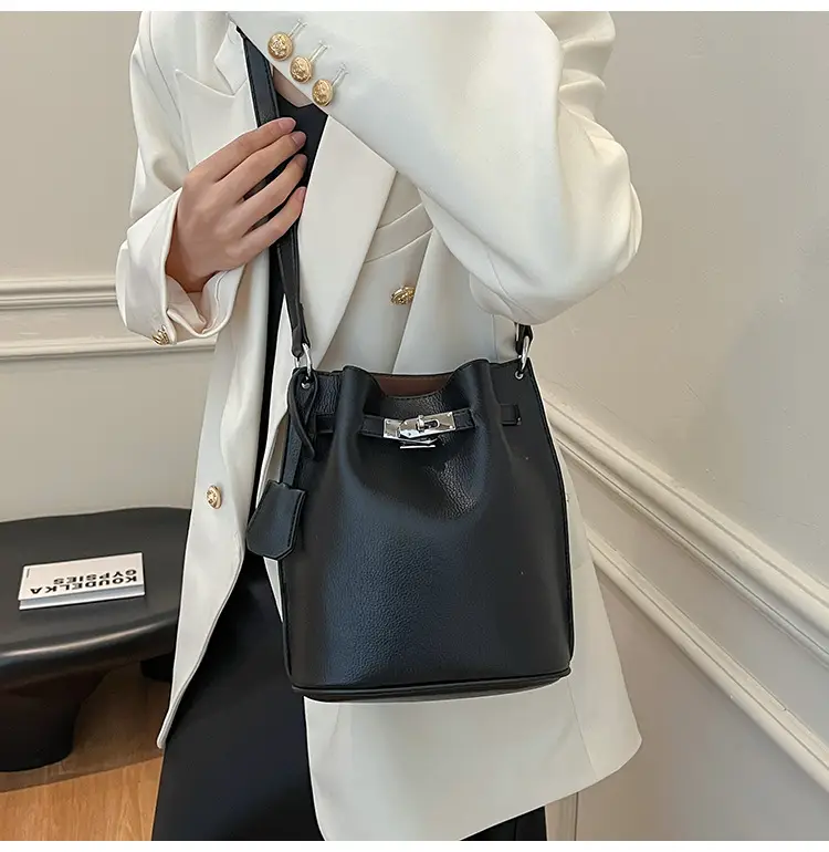 Brown Bucket Bag Women's Casual Shoulder Crossbody 2026 — feature 23