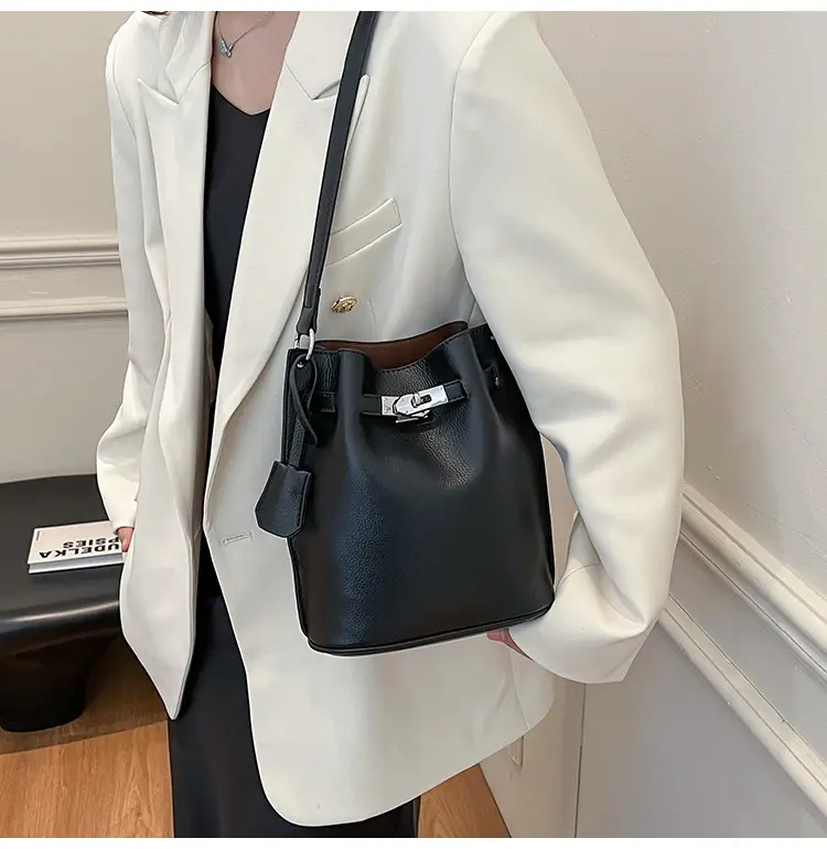 Brown Bucket Bag Women's Casual Shoulder Crossbody 2026 — feature 24
