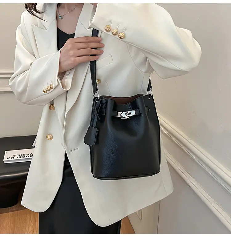 Brown Bucket Bag Women's Casual Shoulder Crossbody 2026 — feature 25