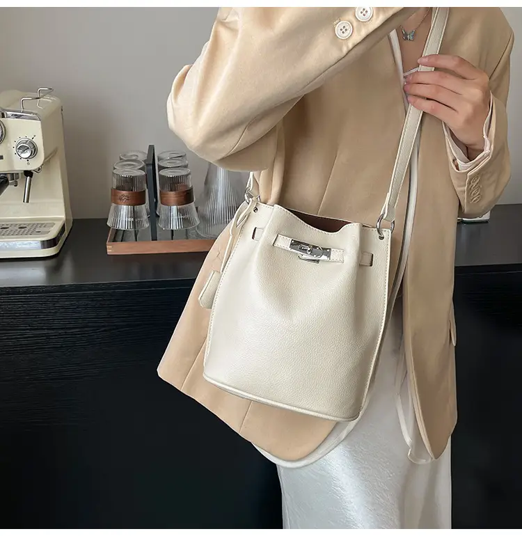 Brown Bucket Bag Women's Casual Shoulder Crossbody 2026 — feature 27