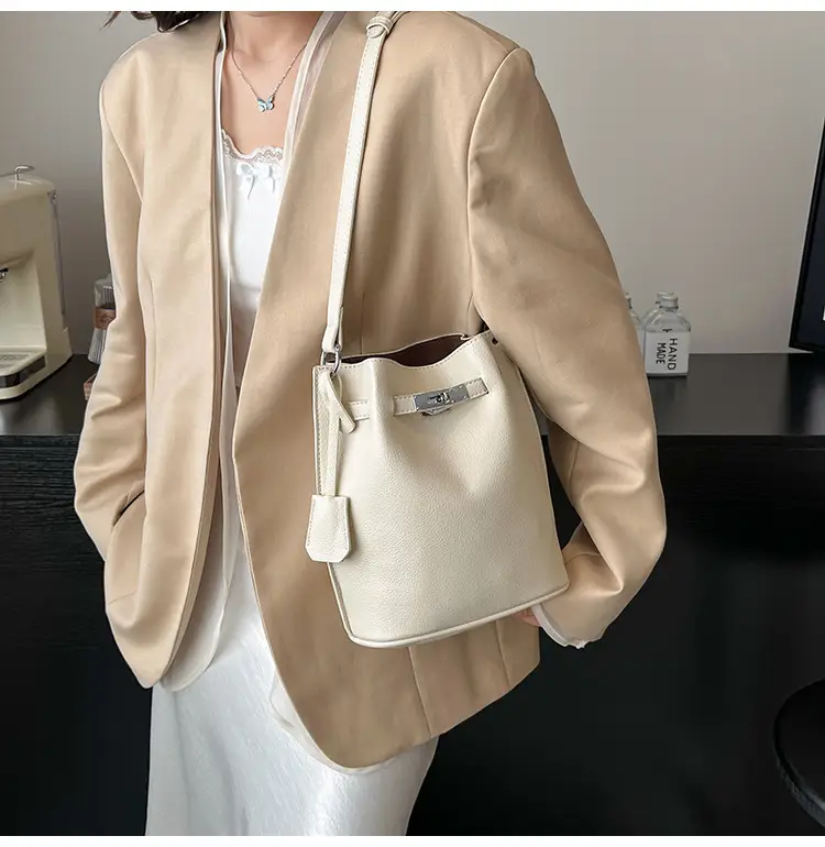 Brown Bucket Bag Women's Casual Shoulder Crossbody 2026 — feature 29