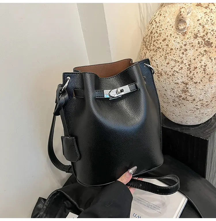Brown Bucket Bag Women's Casual Shoulder Crossbody 2026 — feature 46