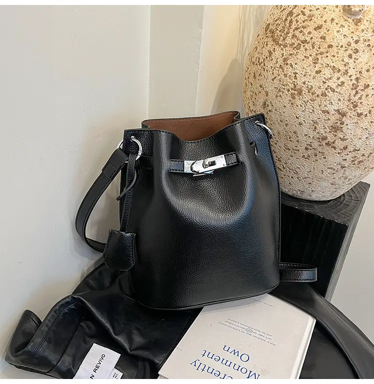 Brown Bucket Bag Women's Casual Shoulder Crossbody 2026 — feature 47