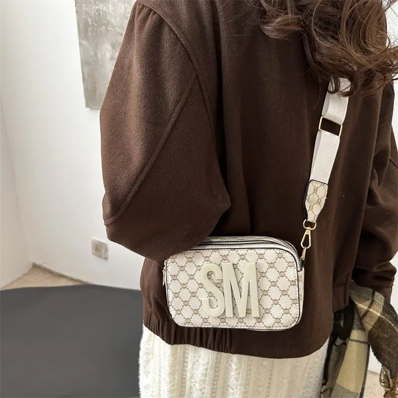 2025 Letter Small Square Shoulder Bag for Women - Image 6