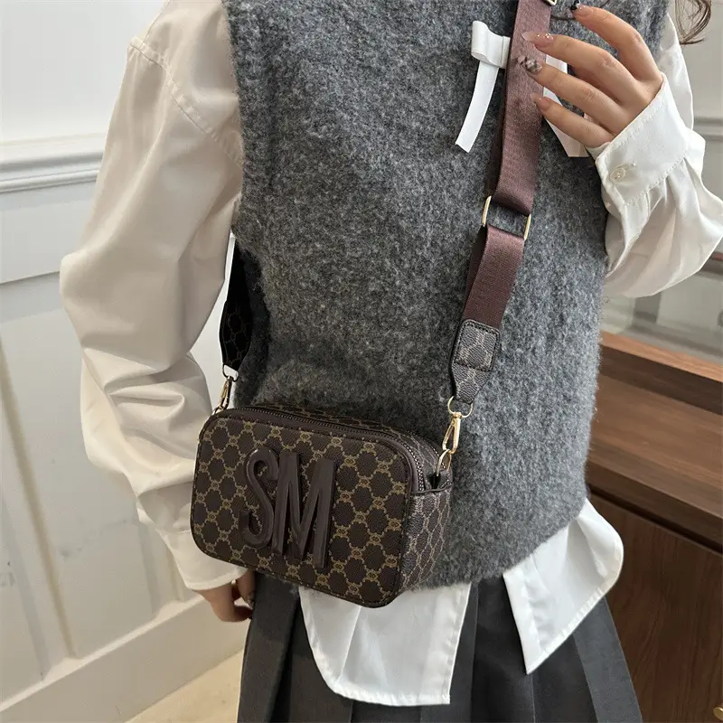 2025 Letter Small Square Shoulder Bag for Women - Image 7