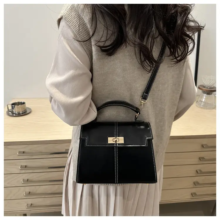 Foreign-style Green Pink Crossbody Bag for Women — feature 11
