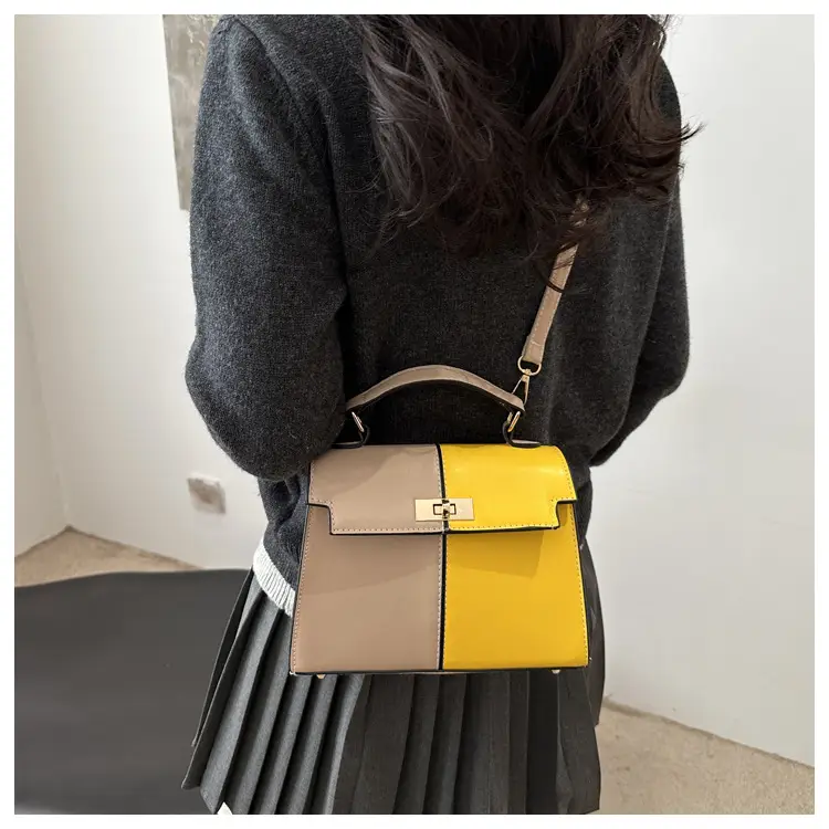 Foreign-style Green Pink Crossbody Bag for Women — feature 14