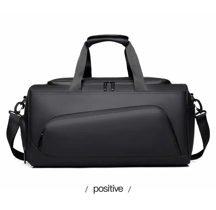 Men Large Capacity Blue Crossbody Travel Bag — feature 31