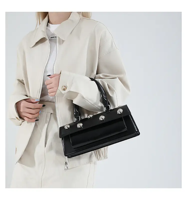 2025 Korean Style Women's Black Shoulder Bag Set — feature 16