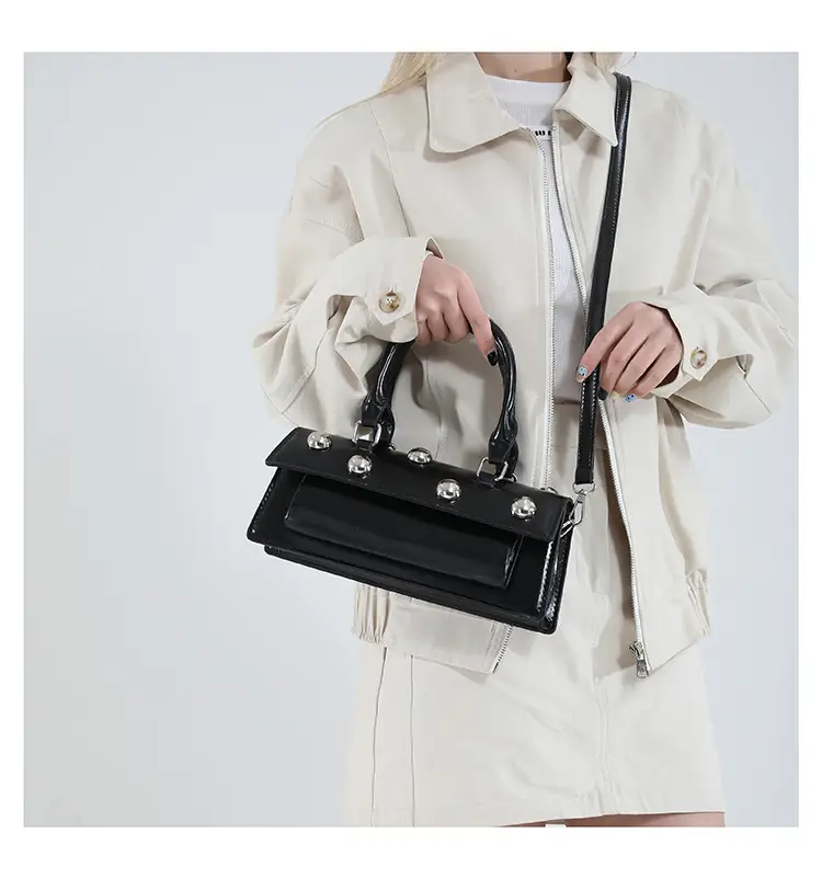 2025 Korean Style Women's Black Shoulder Bag Set — feature 20