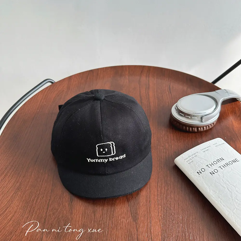 Terricy Black Eave Cap for Baby Boys — feature 36